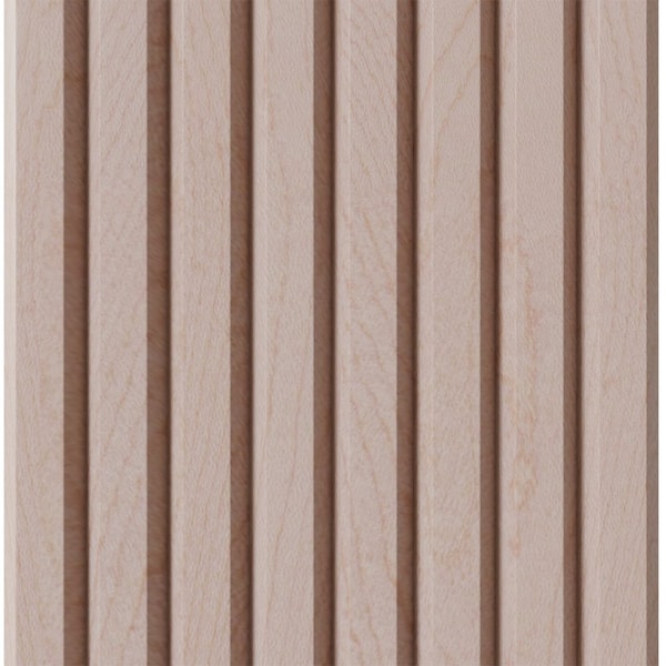 Designs Of Distinction 1-1/2" Tall Bevel Slat Tambour - Hard Maple (12"W x 48"L) 011248207HM1 - main